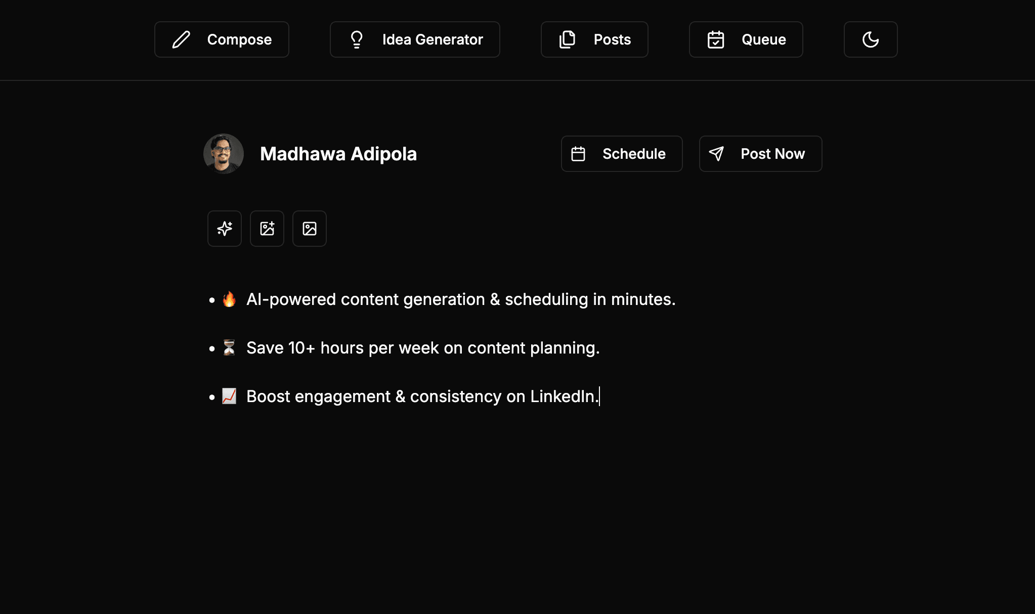 LinkedIn Content Creation Platform